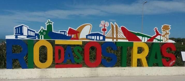 Linda Casa Rio Das Ostras, Ar Condicionado, Wifi, Churrasqueira E Garagem Экстерьер фото